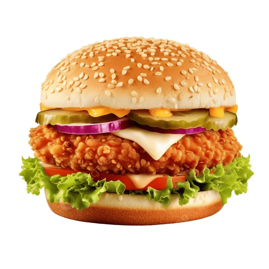 Бургер Чикен горчичный